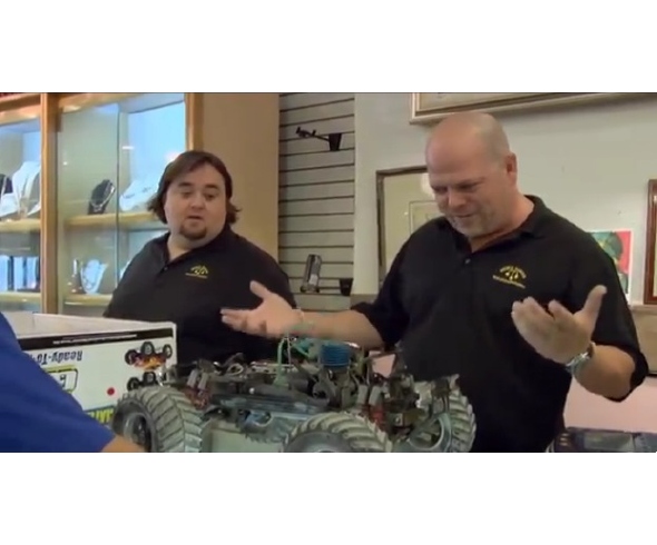 Team Associated Monster GT featured in recent episode of Pawn Stars